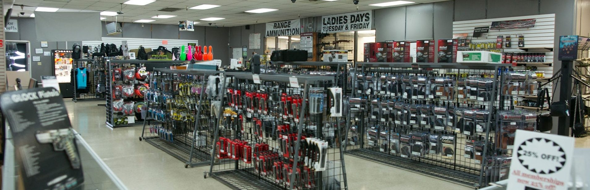 5 Star General Package 2 The shop at Caswells Shooting Range accessible with the General Package