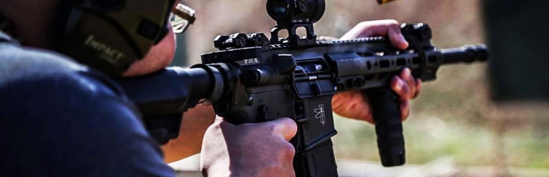 Shooting Packages 2 An experienced shooter firing a gun | Shooting Packages